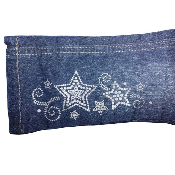 GIRLS HEALTHTEX EMBELLISHED JEANS SIZE 18 MOS - Picture 2 of 4